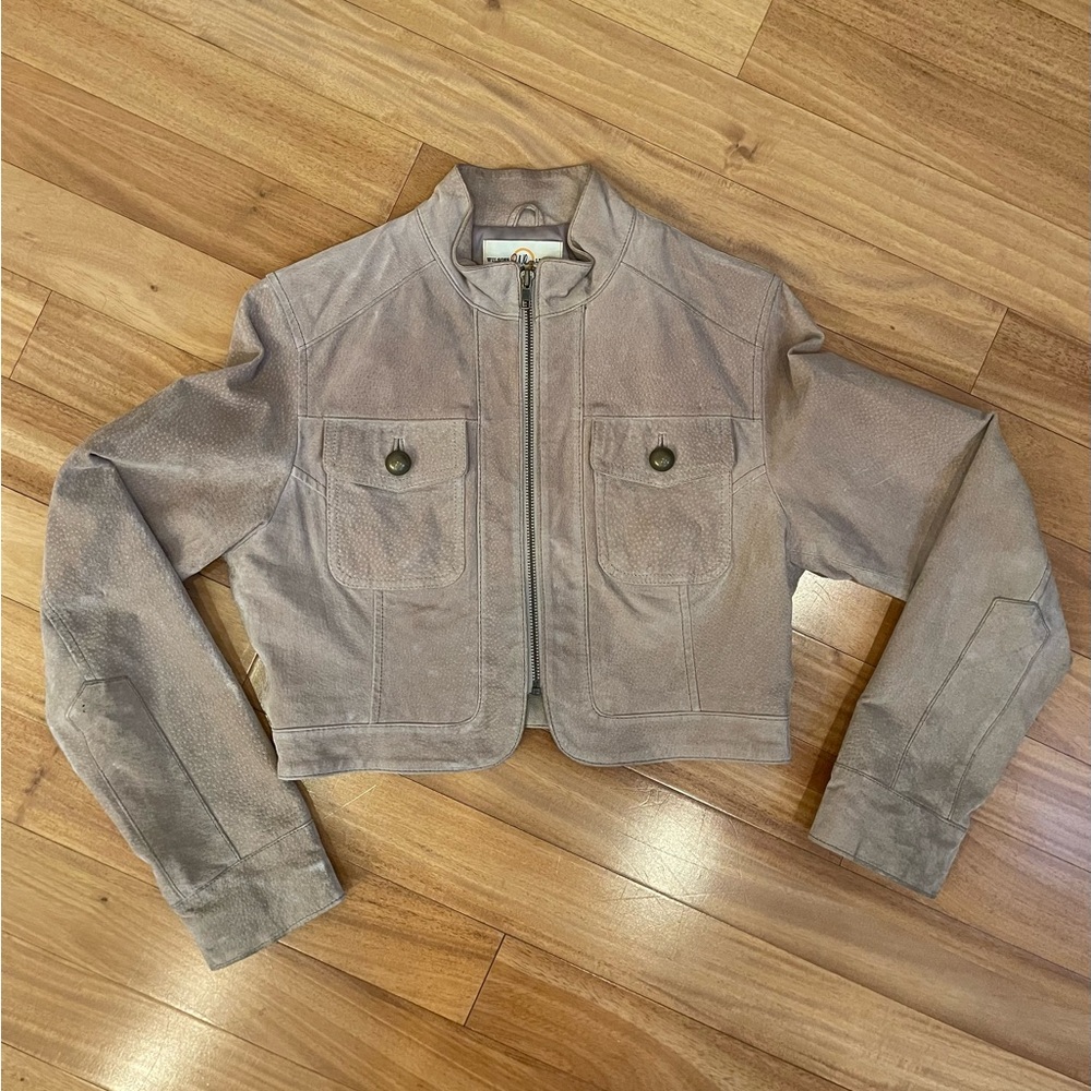 Crop Leather Jacket